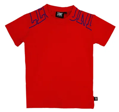Produktbild von Neues sportliches Kinder-Kurzarm-T-Shirt mit großem Logo