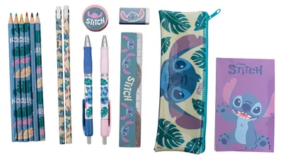 Image de Lot de 14 stylos Lilo & Stitch