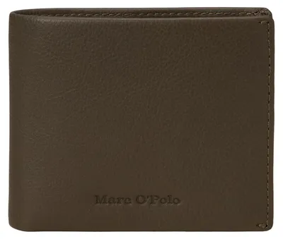 Produktbild von Marc O'Polo Leder Geldbörse Tom Combi Wallet Dark Nickle taupe