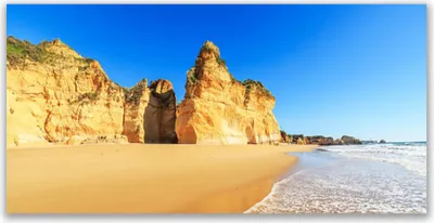 Produktbild von Glasbilder 140x70 Wandbild Druck auf Glas Meer Strand Landschaft