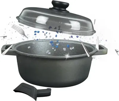 Zdjęcie produktu dla Garnek indukcyjny BLACKPLUS 28 cm