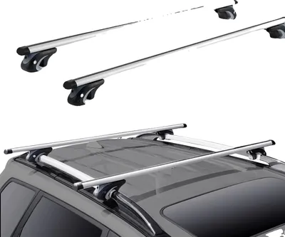 Immagine prodotto di Traversa portatutto VEVOR, portata 90 kg, montaggio regolabile, design aerodinamico
