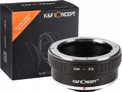 Zdjęcie produktu dla Adapter K&F do FUJIFILM FUJI X na Olympus OM / KF06.106