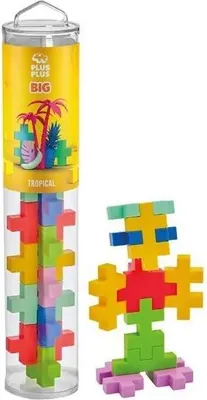 Obrázek produktu pro PLUS-PLUS 3431 - 15 Kreativ Bausteine BIG Tropical