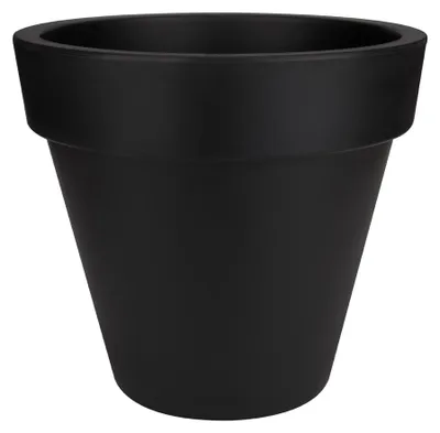Obrázek produktu pro elho pure round 100, Květináč, Volně stojící, Lineární nízko-hustotní polyethylen (LLDPE), Antracit, Kulatý, Vnitřní/venkovní