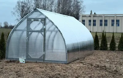 Image de Jardin Dream Serre en bois 3.5x6M avec 6mm polycarbonate et bois fondamental