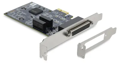 Image de Carte d'interface PCIe CAN FD/2.0 avec 2 ports D-Sub 9 broches, isolée, 8 Mbps