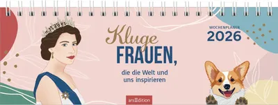 Produktbild von Tischkalender Kluge Frauen, die die Welt und uns inspirieren 2026