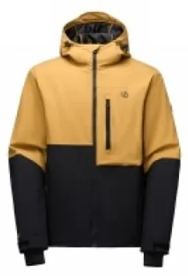 Productafbeelding van DARE 2B Heren Skijack HALFPIPE IV JK DMP628, Khaki/Zwart, Maat XL