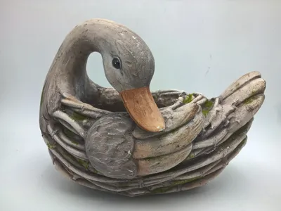 Produktbild von Ente Blumengefäß Gartendekoration Gartenfiguren für Außen für Fest