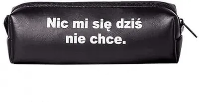 Zdjęcie produktu dla Piórnik Nic mi się dziś nie chce