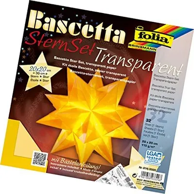 Produktbild von Bastel-Set Bascetta-Stern 20x20cm