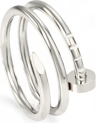 Produktbild von Nagel Ring Silber Gold oder Rosé Handwerker Ring Silber US 8