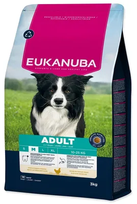 Productafbeelding van Eukanuba Adult Medium Breed Chicken 3KG