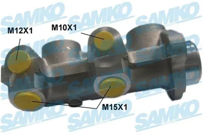 Produktbild von SAMKO P10694 Bremszylinder Hauptbremszylinder für OPEL Kadett E CC (T85) Kadett E Cabrio (T85) Ascona C Limousine (J82) Kadett E Limousine (T85)