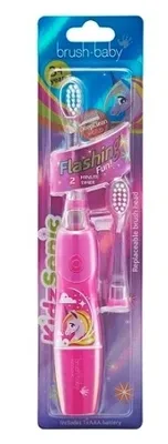 Immagine prodotto di Spazzolino elettrico per bambini a partire da 3 anni con motivo a unicorno - Sonic Clean Kids