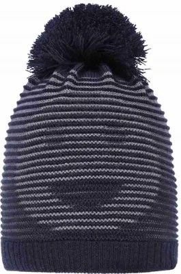 Obrázok produktu pre Chlapčenská čiapka, pruhy, bobble, Döll