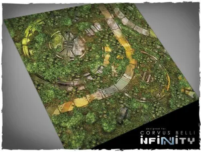Zdjęcie produktu dla Mata do gier Infinity Tohaa Mousepad 81×122 cm, antypoślizgowa