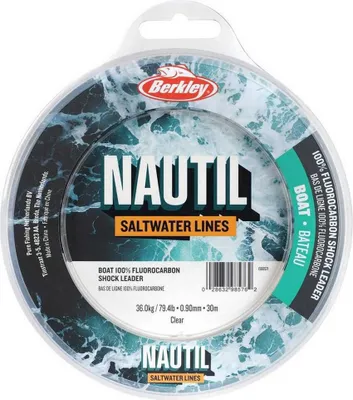 Produktbild von Berkley Nautil Boat Shock 30 M Flurocarbon Durchsichtig 0.600 mm Durchsichtig 0.600 mm
