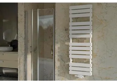 Produktbild von Rotheigner Designheizkörper STRIPE 1780 x 500 mm weiß Anschluss Mittig unten