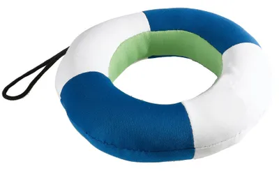 Produktbild von Hunde Wasserspielzeug Rettungsring 20 cm Neopren blau/grün