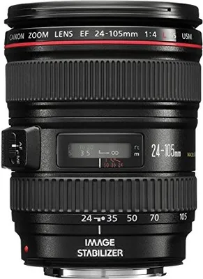 Produktbild von Canon EF 24-105mm 1:4,0 L IS USM Objektiv (77 mm Filtergewinde)