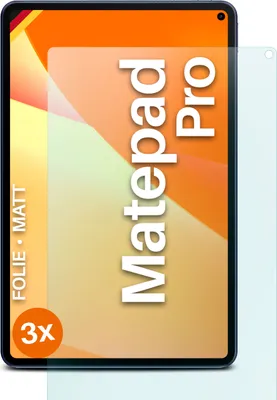 Produktbild von moex® 3x Schutzfolie kompatibel mit Huawei MatePad Pro - Displayschutzfolie Anti Reflex Folie, Matt