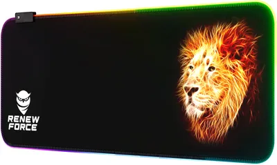 Zdjęcie produktu dla Podkładka Pod Mysz Rgb-3 Lion