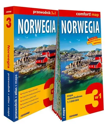 Productafbeelding van Noorwegen: Reisgids 3-in-1, 2026. Tomasz Duda