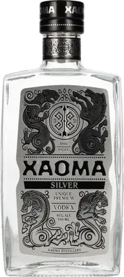 Produktbild von XAOMA Silver Premium Vodka 40% Vol. 0,5l