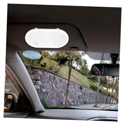 Produktbild von Visor Mirror Auto Kosmetikspiegel Mit -lichtern Hochauflösender Bruchsicherer Und Langlebiger Make-up Spiegel Für Fahrzeug Passend Für Sonnenblende