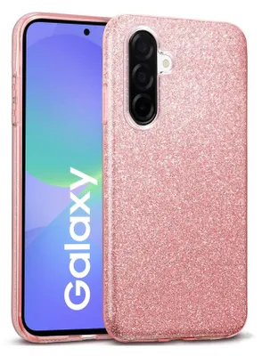 Produktbild von Handy Case für Samsung Galaxy A56 5G Hülle Glitzer Cover TPU Schutzhülle, Rosegold