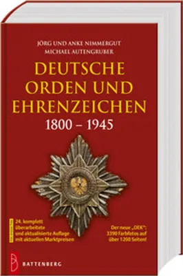 Image de Deutsche Orden und Ehrenzeichen 1800 - 1945