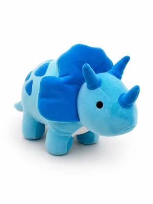 Produktbild von Dinosaurier Kuscheltier 30 cm Blauer Dino Plüschtier Stofftier Weiches Kawaii Geschenk für Kinder