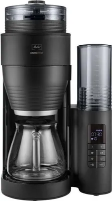 Produktbild von Kaffeefiltermaschine mit Mahlwerk Melitta AromaFresh II Glass Basic, LCD Display, Timer, Tropf-Stopp-System