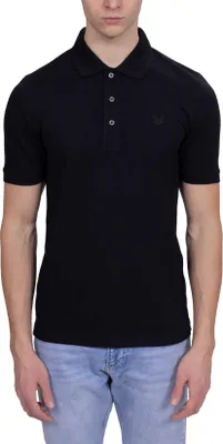 Produktbild von LYLE & SCOTT - Superfeines Herren-Poloshirt mit tonalem Logo - Größe L