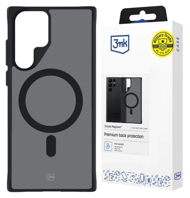 Zdjęcie produktu dla 3MK Smoke MagCase, Pokrowiec, Samsung, Galaxy S22 Ultra 5G, 17,4 cm (6.84"), Szary
