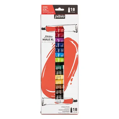 Produktbild von Pebeo Studio XL Ölfarbenset, 12 ml, (18er Pack)