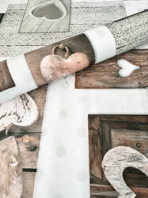 Produktbild von PVC Tischdecke Valentina grau weiß Holz Wachstuch · Breite & Länge wählbar · abwaschbare Tischdecke, Größe:140 x 2500 cm