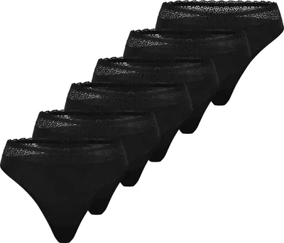 Produktbild von Triumph 6er Pack Feel of Modal String Eleganter Spitzenbund am Taillenrand, Bequeme Passform, Sanftes Hautgefühl