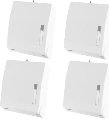 Produktbild von Papierhandtuchspender Funny - Kunststoff - weiß - 4 Handtuchspender