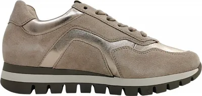 Imagen del producto de Gabor: Zapatillas deportivas con cordones, color beige, para uso casual