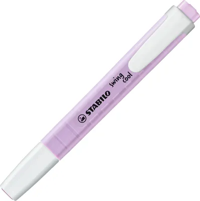 Produktbild von Textmarker - STABILO swing cool Pastel Edition - Einzelstift - Schimmer von Lila