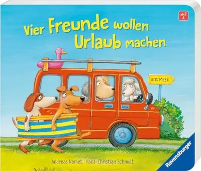 Produktbild von Vier Freunde wollen Urlaub machen