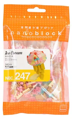 Immagine prodotto di Gelato Nanoblock, set di costruzioni, 140 pezzi