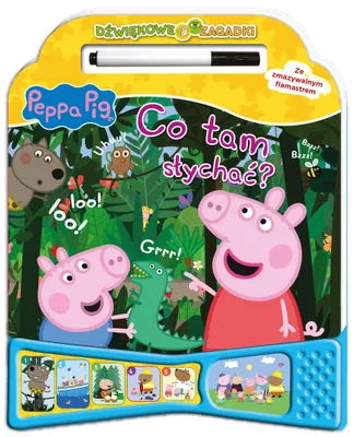 Productafbeelding van Świnka Peppa Książka Interaktywna Dźwiękowe Zagadki