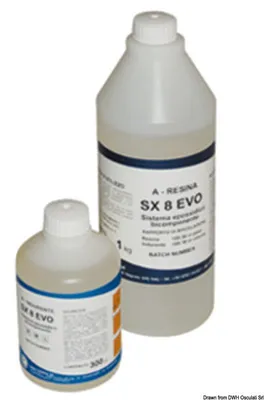 Obrázek produktu pro Epoxidová pryskyřice, střední 1 kg, 1 kus