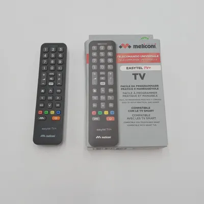 Produktbild von Meliconi Universalfernbedienung Elektronik Easytel TV Plus für TV und Smart