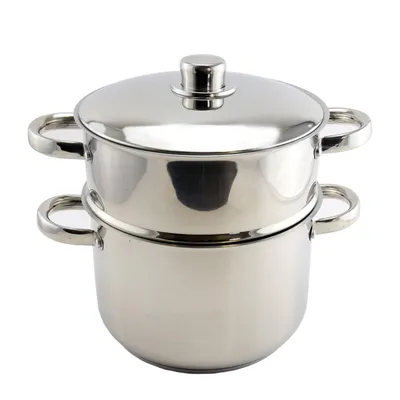Produktbild von Royalty Line RL-C12L: Couscous-Topf aus 12 l Edelstahl