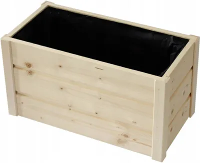 Immagine prodotto di Vaso da fiori con cassetta di alluminio Fioriera 60x30x35cm 9894